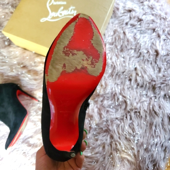Authentic Christian Louboutin booties w/ box and dust bag - Picture 3 of 5